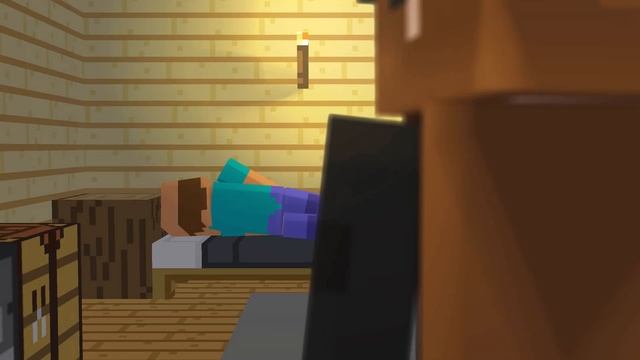 Ender-girl Life ep.2 #minecraft #animation смотреть онлайн