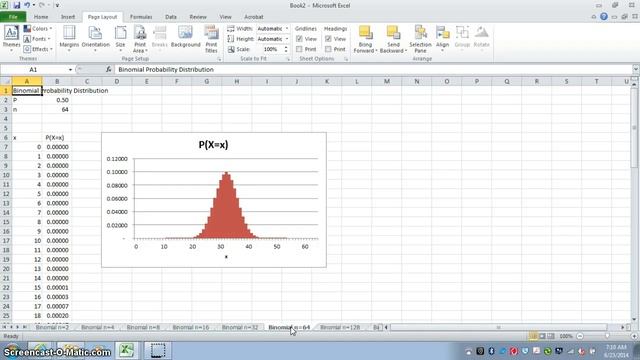 Excel Demonstration - The Normal Approximation смотреть онлайн