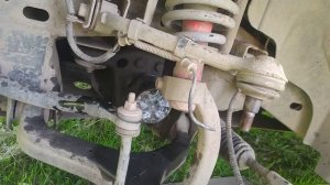 Разборка левого ШРУС. SsangYong Rexton 2.7 AT дизель