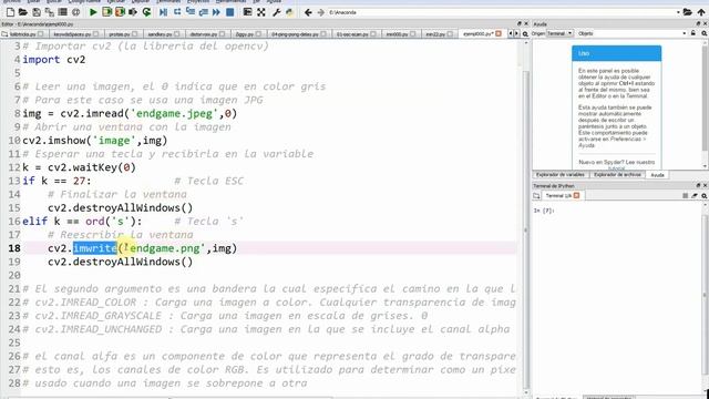 OpenCV + Python: Apertura de Imágenes con OpenCV смотреть онлайн