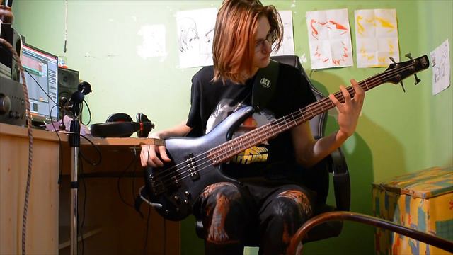 Mörk Selfish Thing bass cover смотреть онлайн