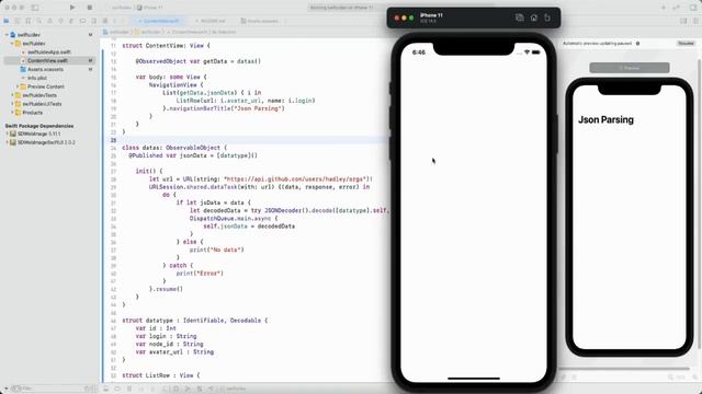 SwiftUI JSON Parsing with SDWebImageSwiftUI and Details View смотреть онлайн