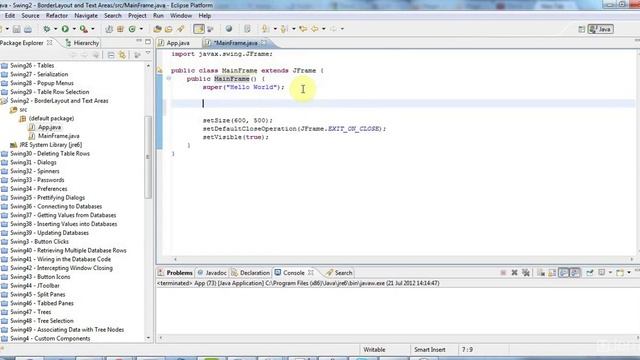 Java GUI Lesson #2 смотреть онлайн