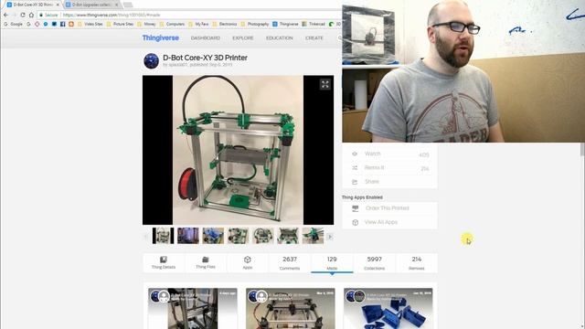 D-Bot Core-XY 3D Printer Build - Introduction, Modifications & Build Sponsors смотреть онлайн