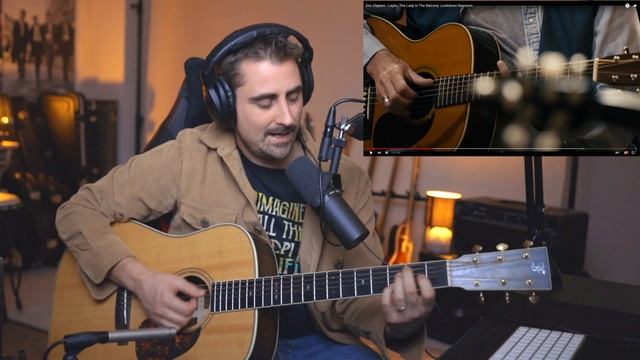 Eric Clapton - Layla - Lockdown Sessions - Guitar Lesson & Reaction смотреть онлайн