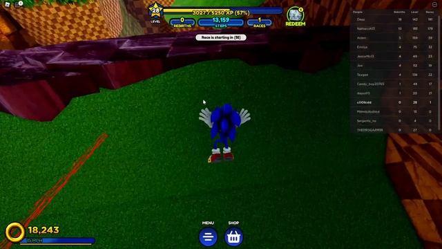 Sonic speed simulator showcase script l ROBLOX смотреть онлайн