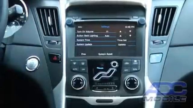 2011 Hyundai Sonata: Advent OE Navigation: Settings & Backup Camera смотреть онлайн