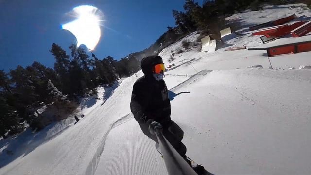 Bear Mountain Snowboarding In Big Bear