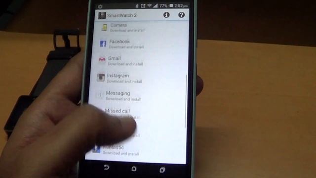 Sony Smart Watch Pairing & Installing Apps using Smart Phone смотреть онлайн