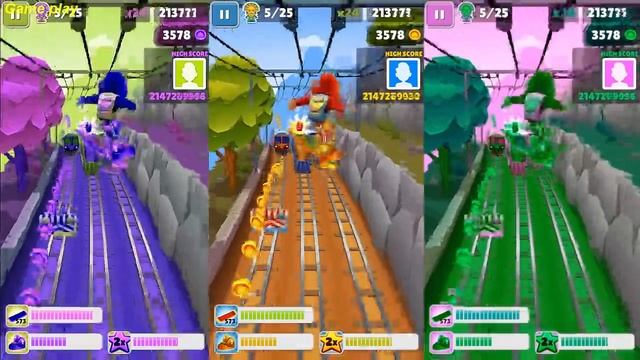 Colors Reaction Compilation Subway Surfers World Tour - Peru Ipad Gameplay 2017 смотреть онлайн