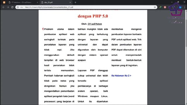 Membuat Report PDF dengan library FPDF di PHP Bag 15 - Membagi Document Menjadi Beberapa Kolom смотреть онлайн