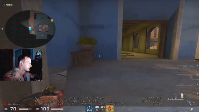 CT SIDE MIRAGE TIPS & TRICKS (never lose a round) смотреть онлайн