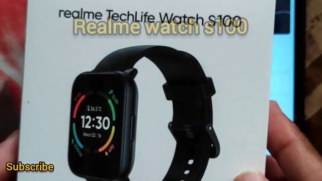 Realme Techlife Watch S100 unboxing смотреть онлайн
