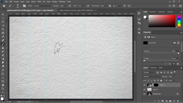 Easy Paint Brush Effect | Adobe Photoshop Tutorial #027 смотреть онлайн