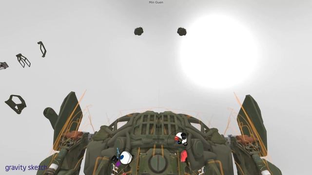 Kitbashing In VR With My 3D Mech Pack / Gravity Sketch (Oculus Quest 2) смотреть онлайн