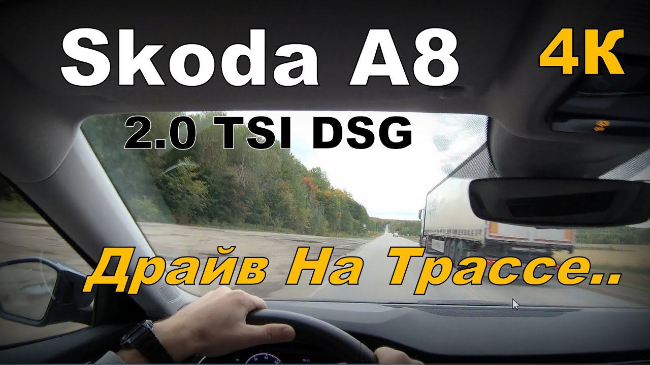 Skoda Octavia A8 2.0 TSI DSG На Трассе 