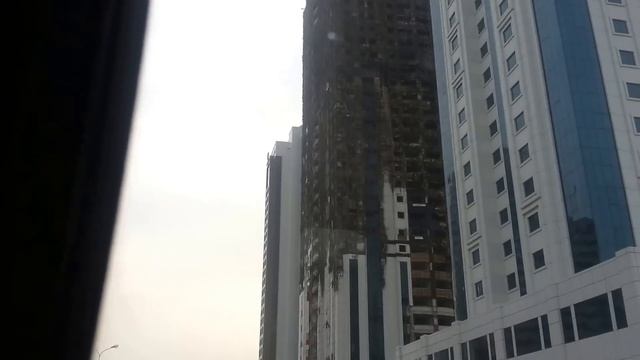 Грозненский небоскреб после пожара смотреть онлайн