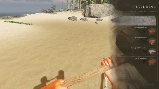 Stranded Deep - How to build a driftwood foundation смотреть онлайн