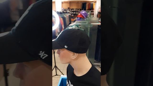 Бейсболка классическая с изогнутым козырьком '47 Brand Clean Up New York Yankees BKM Black смотреть онлайн