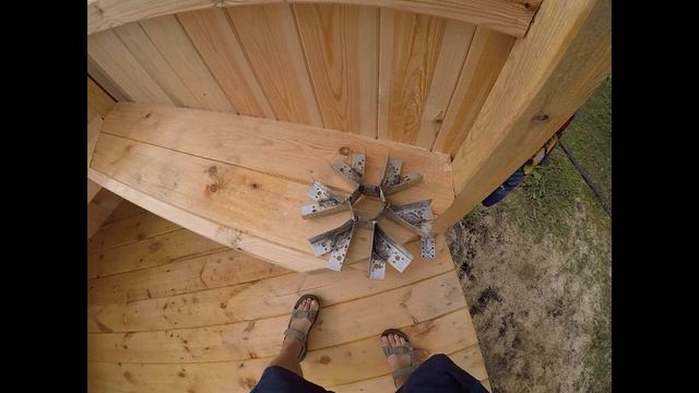 Шестиугольная беседка своими руками смотреть онлайн