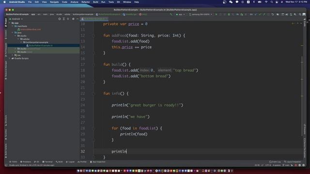 design pattern builder pattern | android builder pattern example for beginner kotlin scope functio смотреть онлайн