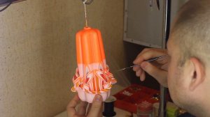 Венецианские декоративные резные свечи ручной работы