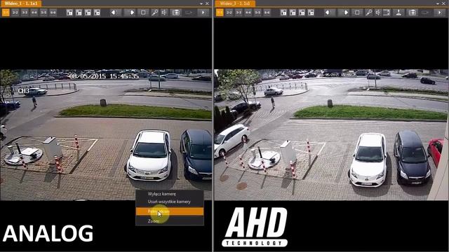 Сравнение аналоговых и AHD видеокамер NOVUS смотреть онлайн