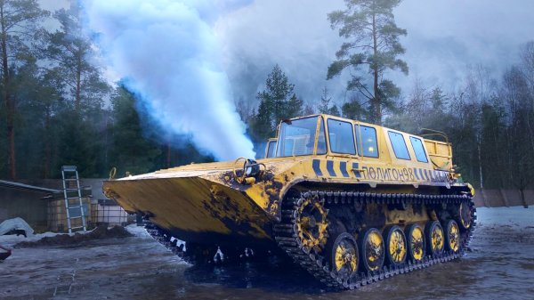 Очень МНОГО ДЫМА / Термодымовая аппаратура на БМП-1