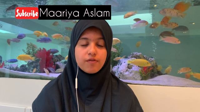 Daily Quran Quote#87. Hafiza Maariya Aslam recites and translates from Al Kahf. смотреть онлайн