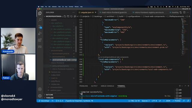 Web Component-based Micro Frontends with Angular смотреть онлайн