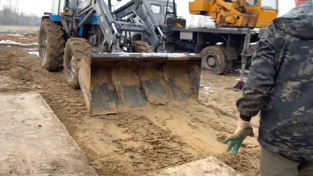 Монтаж плит под навоз смотреть онлайн