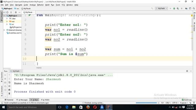 How to get value from user in kotlin. Kotlin Programming Tutorial in Hindi смотреть онлайн