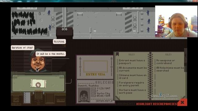 Papers Please #3| Nudity? смотреть онлайн