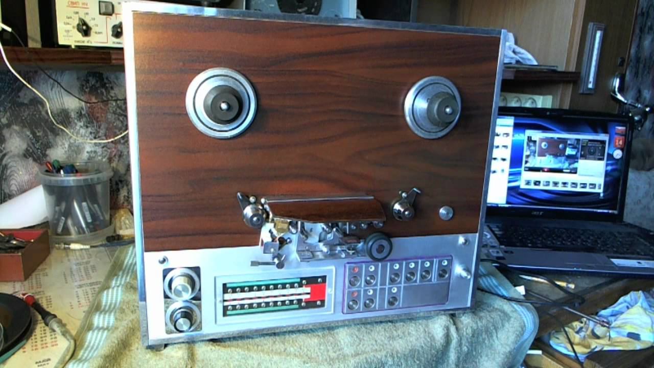 Самодельный магнитофон МАГ 78 от ING250. смотреть онлайн
