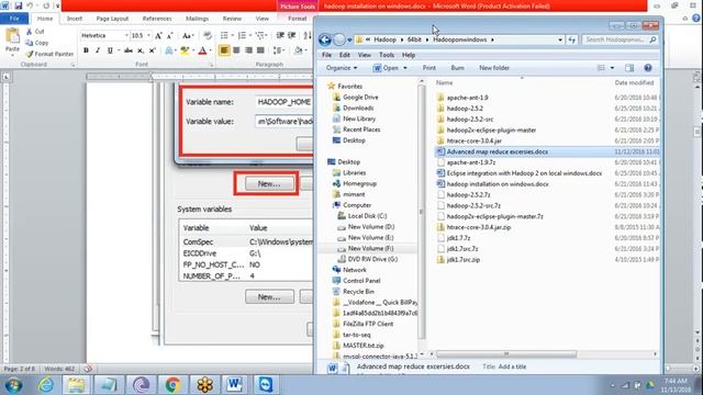 Hadoop Installation on Windows and HDFS Integration with Eclipse Part 1 смотреть онлайн