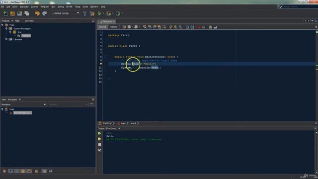 Java Masterclass Beginner to OOP Programming with NetBeans - String and Integer Variables смотреть онлайн