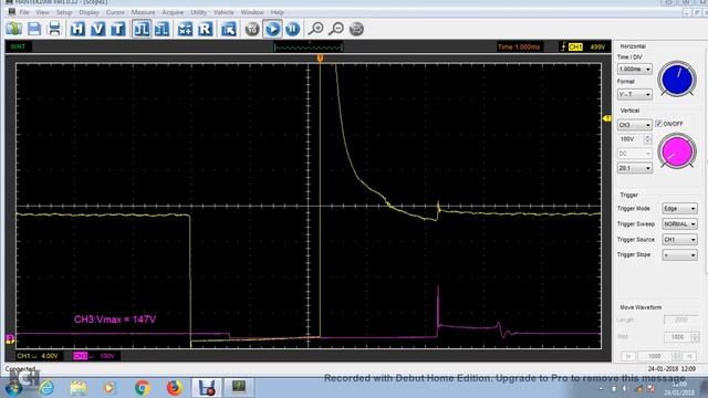 1999 Nissan Almera Injector and Primary Ignition Waveforms смотреть онлайн