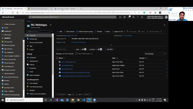 Multistage Pipeline with Deployment Slots in Azure DevOps смотреть онлайн