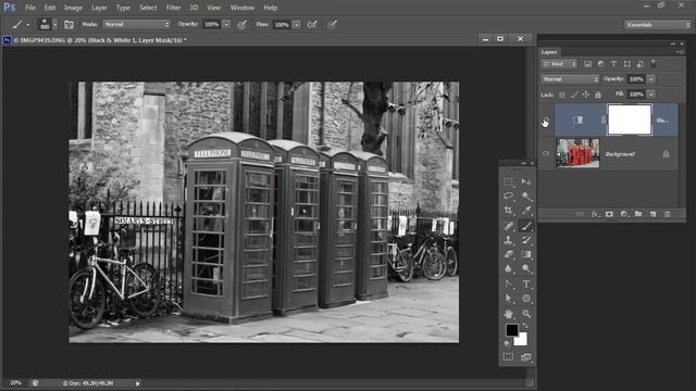 Photoshop Selective Color Effect - Create a Color Splash Effect смотреть онлайн