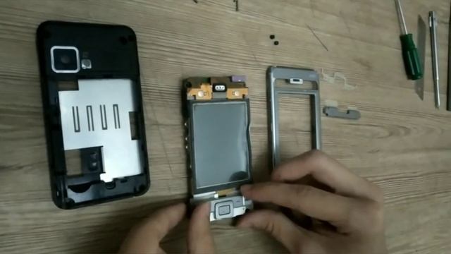 Разборка и сборка КПК Glofish X500