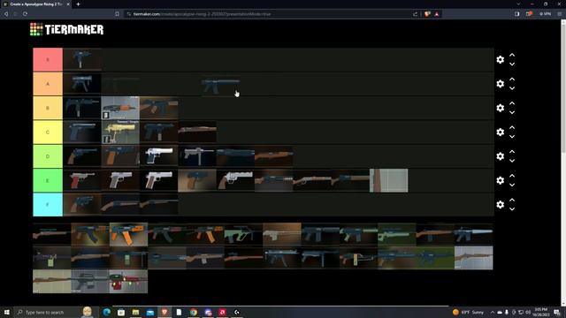 Apocalypse Rising 2 *NEW* Guns TIER LIST! (Roblox) смотреть онлайн