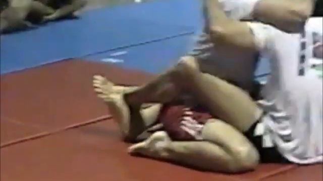 Sidney Silva training with Frank Shamrock 1999, Blue Belt times смотреть онлайн