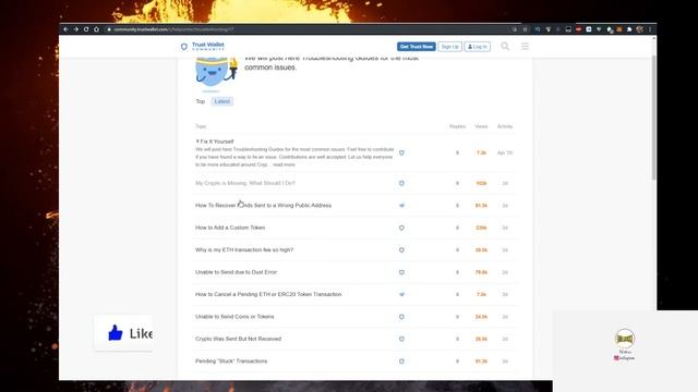 Trust Wallet Error ✅ ALL THE ERRORS AND FIXES IN ONE PLACE смотреть онлайн