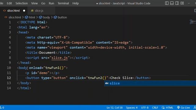 Lesson 38 slice (JavaScript Array Method) смотреть онлайн
