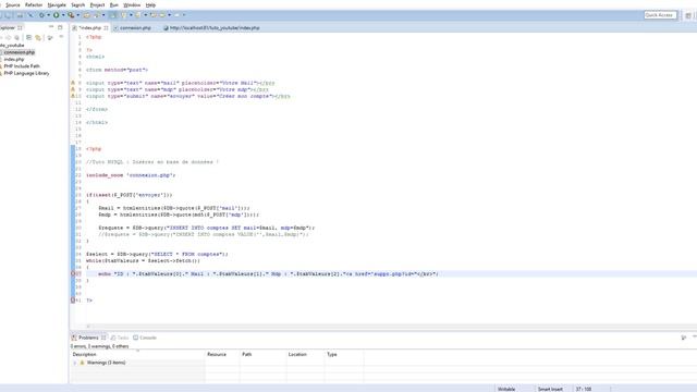 TUTO PHP : Afficher / supprimer des données de la base de données смотреть онлайн