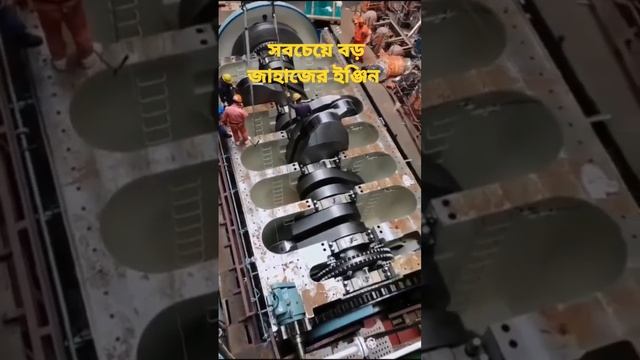 যেই ইঞ্জিন দিয়ে ২০ হাজার কন্টেইনারের জাহাজ চলে смотреть онлайн