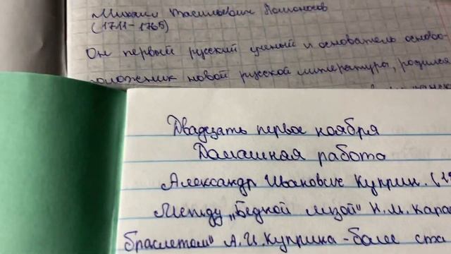?Какие бывают тетради. Литература смотреть онлайн