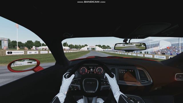 Goodwood Hillclimb, Dodge Challenger SRT Hellcat Redeye 2020 onboard, Assetto Corsa (HQ) смотреть онлайн