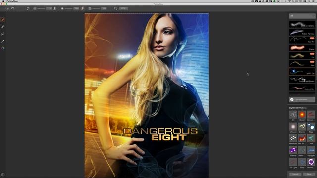 Corel Painter Particle Shop: New Panel and Layer Enhanced Features смотреть онлайн