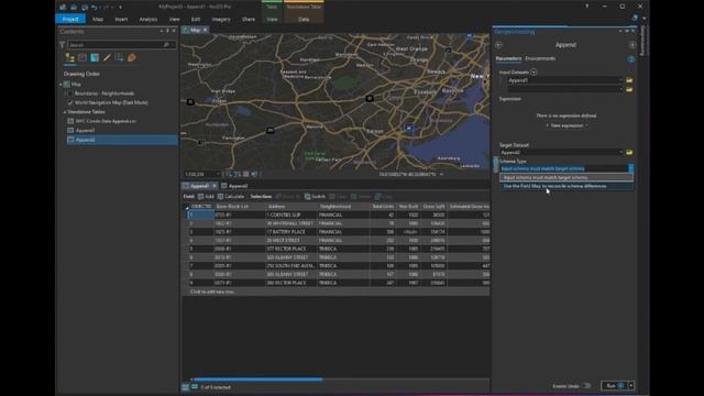 How to Use Append Tool in ArcGIS Pro смотреть онлайн